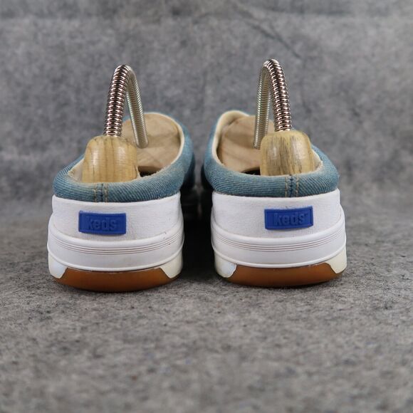 Keds Shoes Womens 8 Clog Mule Sneaker Slip On Pure Fit Comfort Denim Y2k Fashion - Picture 6 of 13